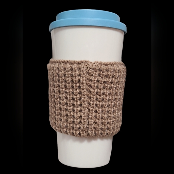 Cozy cup 16oz. ivory/blue - Picture 11 of 11